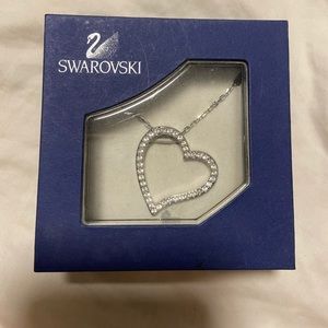 Swarovski Crystal Heart Pendant Necklace